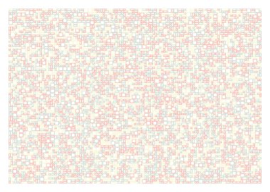 Ofset Quad üretken sanat arkaplan çizimi