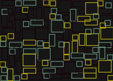 Ofset Quad üretken sanat arkaplan çizimi