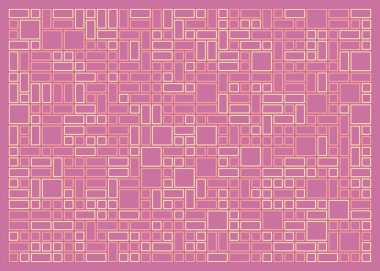 Ofset Quad üretken sanat arkaplan çizimi
