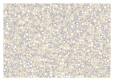 Ofset Quad üretken sanat arkaplan çizimi