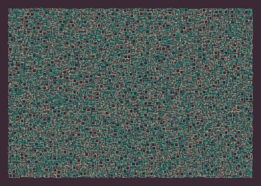 Ofset Quad üretken sanat arkaplan çizimi