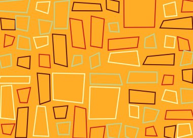 Ofset Quad üretken sanat arkaplan çizimi