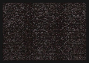 Ofset Quad üretken sanat arkaplan çizimi