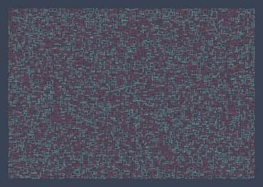 Ofset Quad üretken sanat arkaplan çizimi