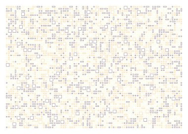 Ofset Quad üretken sanat arkaplan çizimi