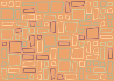 Ofset Quad üretken sanat arkaplan çizimi