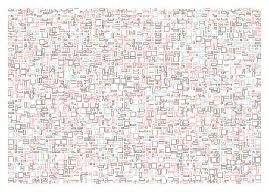 Ofset Quad üretken sanat arkaplan çizimi