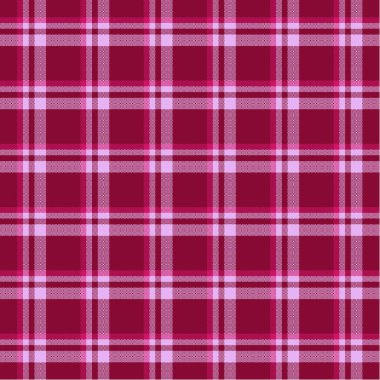 Dekoratif tartan karo desen çizimi