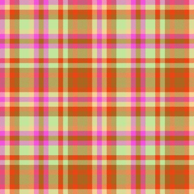 Dekoratif tartan karo desen çizimi