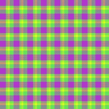 Dekoratif tartan karo desen çizimi