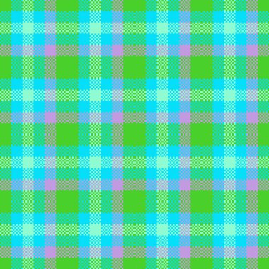 Dekoratif tartan karo desen çizimi