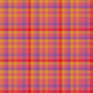 Dekoratif tartan karo desen çizimi