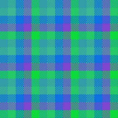 Dekoratif tartan karo desen çizimi