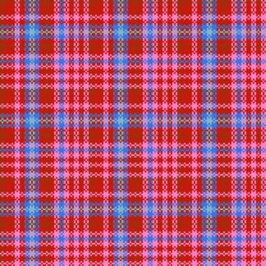 Dekoratif tartan karo desen çizimi