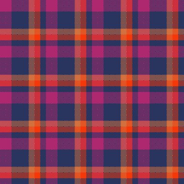 Dekoratif tartan karo desen çizimi