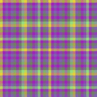 Dekoratif tartan karo desen çizimi