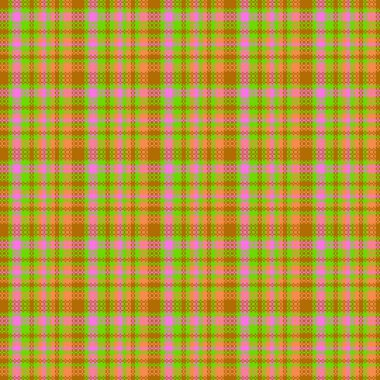 Dekoratif tartan karo desen çizimi