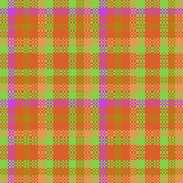 Decorative Tartan Plaid Tiles Pattern Illustration — Stock Vector