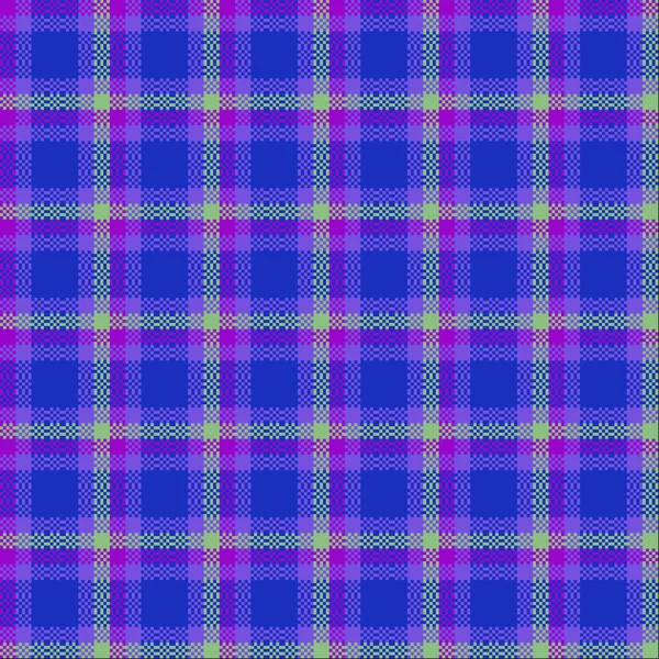 Dekorative Tartan Karierte Fliesen Muster Illustration — Stockvektor