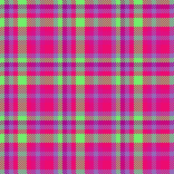 Dekorative Tartan Karierte Fliesen Muster Illustration — Stockvektor