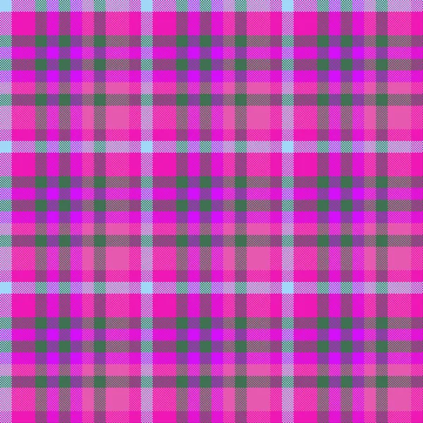 Decorative Tartan Plaid Tiles Pattern Illustration — Stock Vector