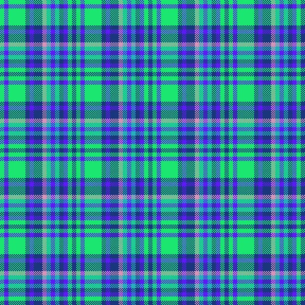 Illustration Décorative Motif Tuiles Tartan Plaid — Image vectorielle