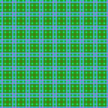 Dekoratif tartan karo desen çizimi
