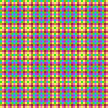 Dekoratif tartan karo desen çizimi