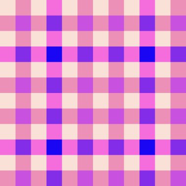 Dekoratif tartan karo desen çizimi