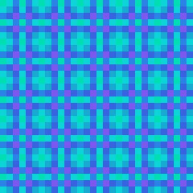 Dekoratif tartan karo desen çizimi