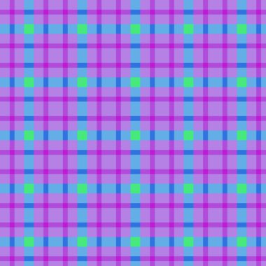 Dekoratif tartan karo desen çizimi