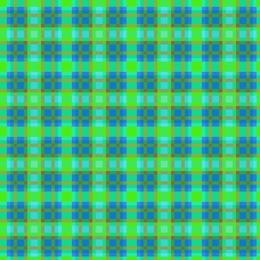 Dekoratif tartan karo desen çizimi