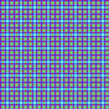 Dekoratif tartan karo desen çizimi