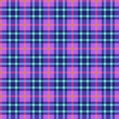 Dekoratif tartan karo desen çizimi