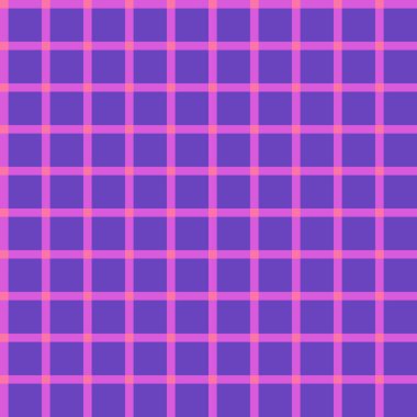 Dekoratif tartan karo desen çizimi