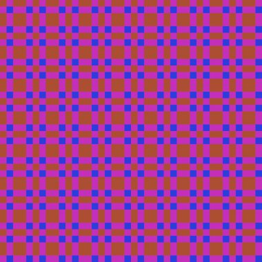 Dekoratif tartan karo desen çizimi