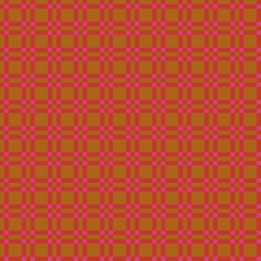 Dekoratif tartan karo desen çizimi