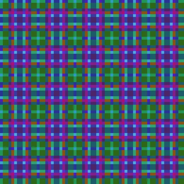 Decorative Tartan Plaid Tiles Pattern Illustration — Stock Vector