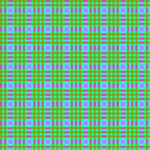 Dekorative Tartan Karierte Fliesen Muster Illustration — Stockvektor