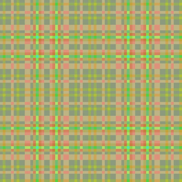 Dekorativ Tartan Rutiga Plattor Mönster Illustration — Stock vektor