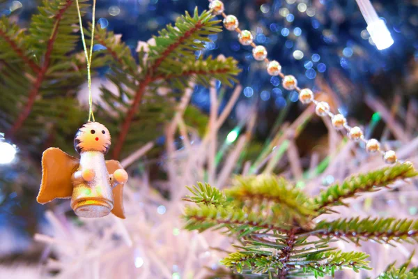 Wooden christmas angel — Stock Photo, Image