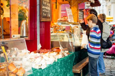 Viyana - 26 Ekim: Tatil Pazar Avusturya Ulusal günü