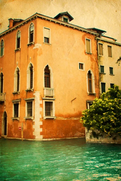 Stilisiertes Foto des Canal Grande in Venedig — Stockfoto