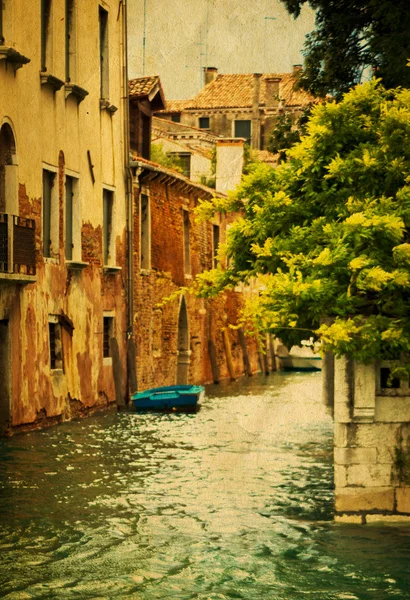Foto estilizada del Gran Canal de Venecia —  Fotos de Stock