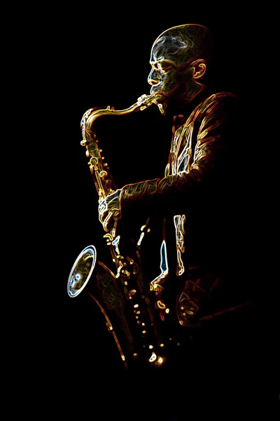 Jazz man — Photo