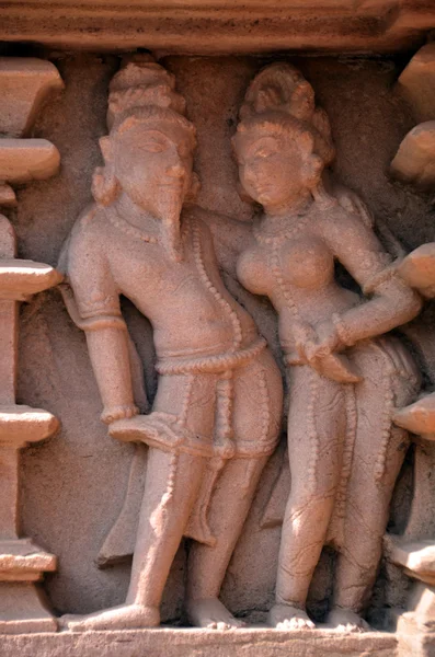Templos patrimonio Khajuraho — Foto de Stock