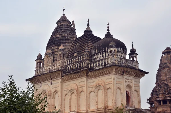 Parvati tempel in khajuraho — Stockfoto