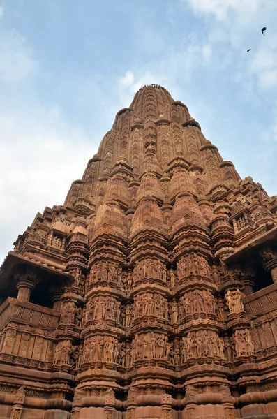 Reklama kandariya mahadeva świątynie khajuraho 930-950 — Zdjęcie stockowe