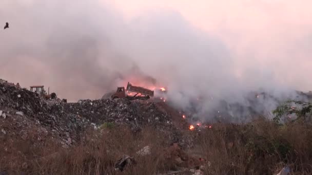 Garbage in Bangalore — Stockvideo