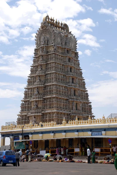 Chamundeshwari tempel mysore — Stockfoto